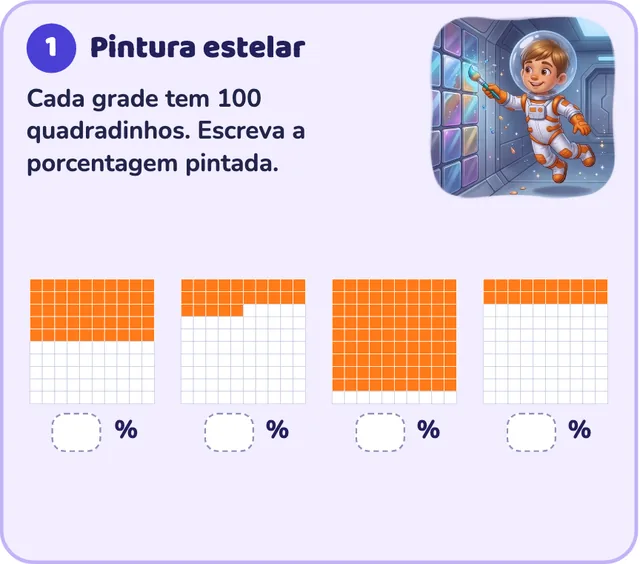 Atividade do 5º ano: Porcentagem