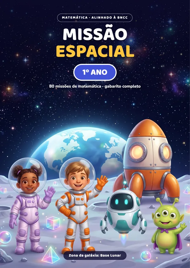 Capa do caderno do 1º ano