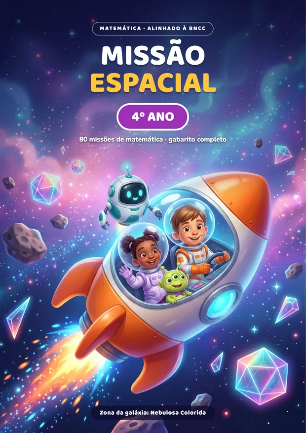Capa do caderno do 4º ano